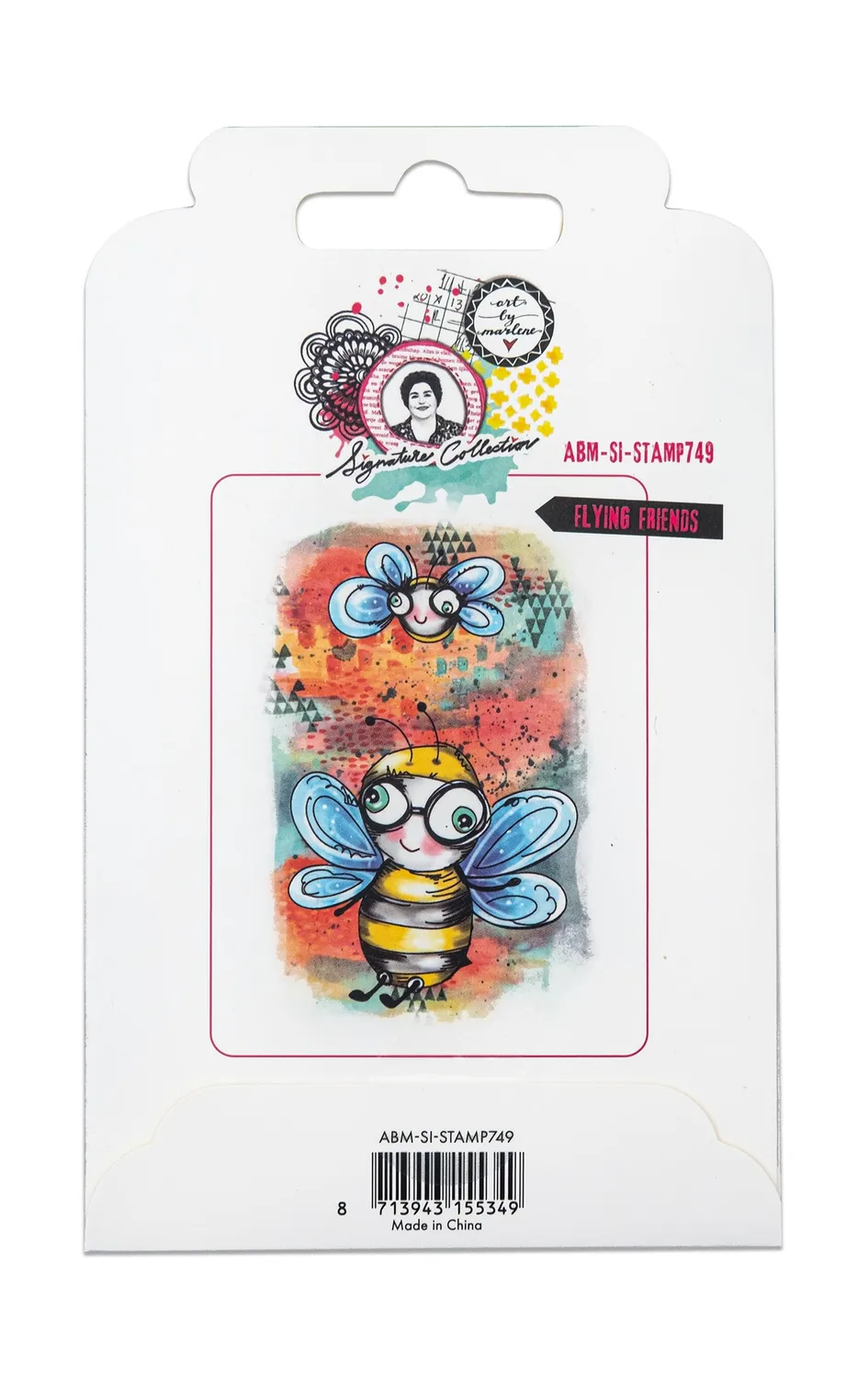 StudioLight Art by Marlene Signature Flying friends Gummistempel