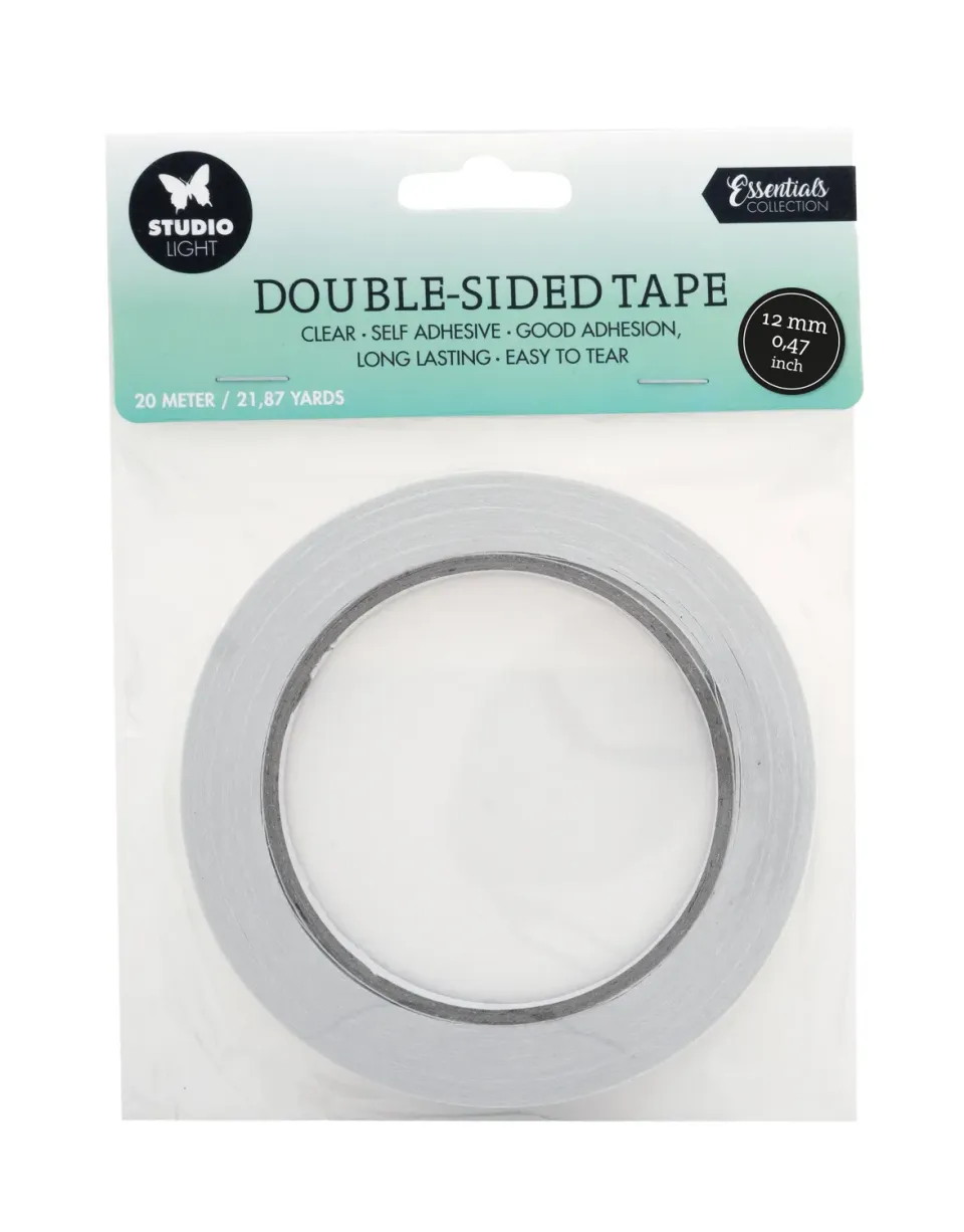 StudioLight Essentials doppelseitiges Klebeband 12 mm 20 m
