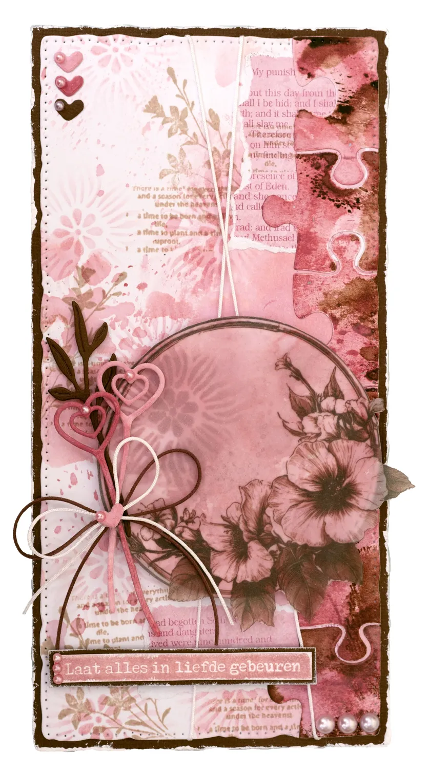 StudioLight Growing Blooming Ter Bemoediging Stempel