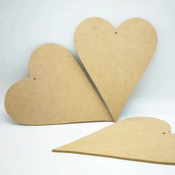 Lavinia Stamps Herz Rohling MDF 3 mm