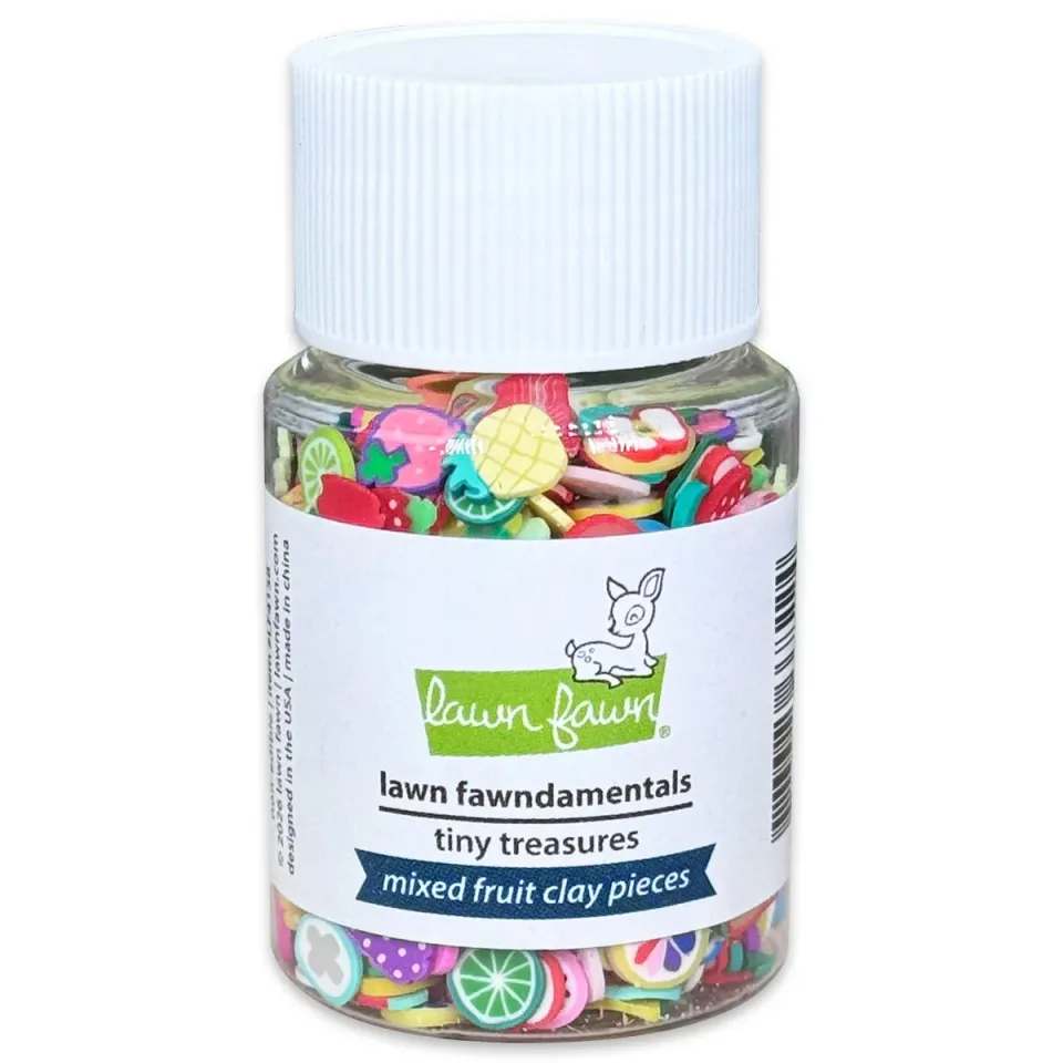 Lawn Fawn Tiny Treasures Mixed Fruit Clay Dose
