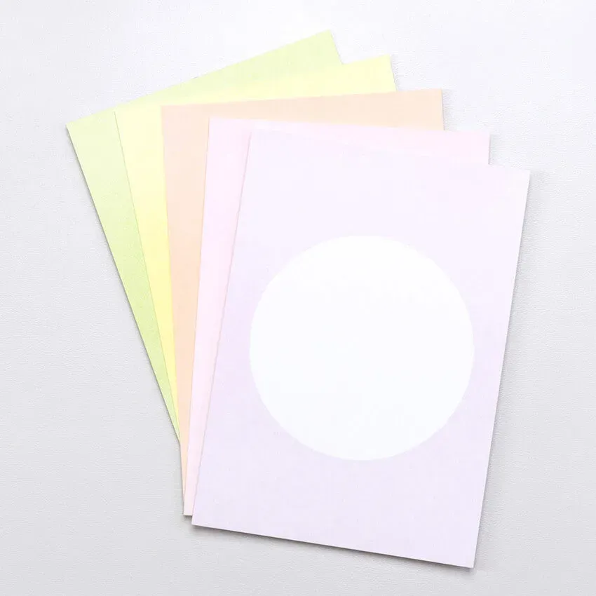 Perlenfischer Soft Pastell Postkarten A6 Mix 5er