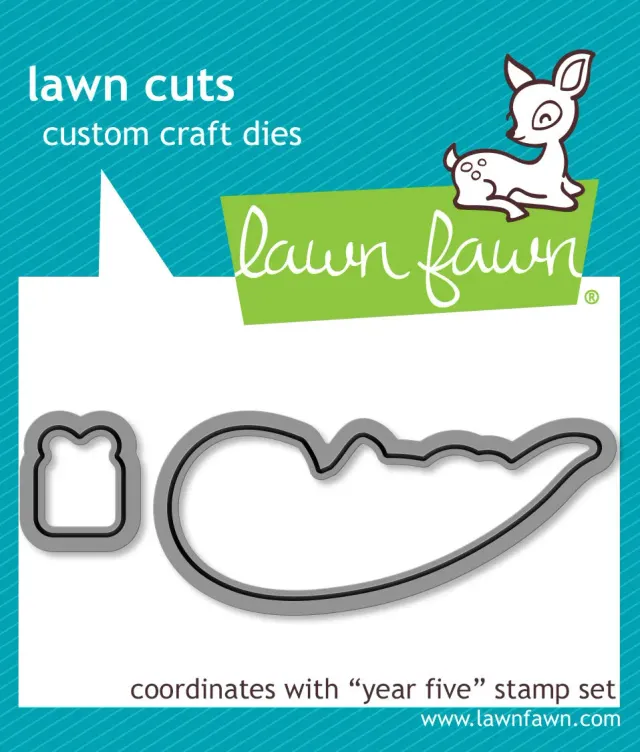 Lawn Fawn Year Five LF808 Stanzschablonen Set