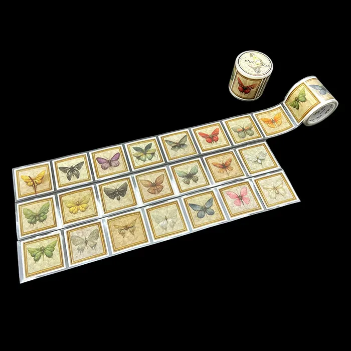 Lavinia Stamps Butterflies Frame Stickerrolle Rahmen