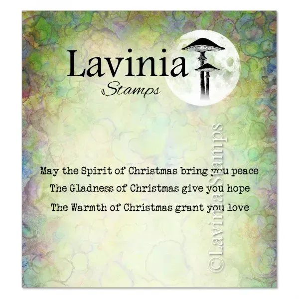 Lavinia Stamps Spirit of Christmas Stempel Photopolymer