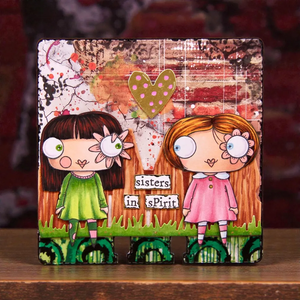 AALL and Create TP-1363 Sisters in Spirit Stempelset A7