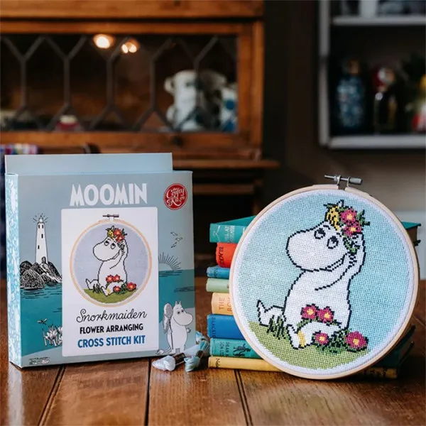 Lavinia Stamps Snorkmaiden Stickset Kreuzstich Anfänger