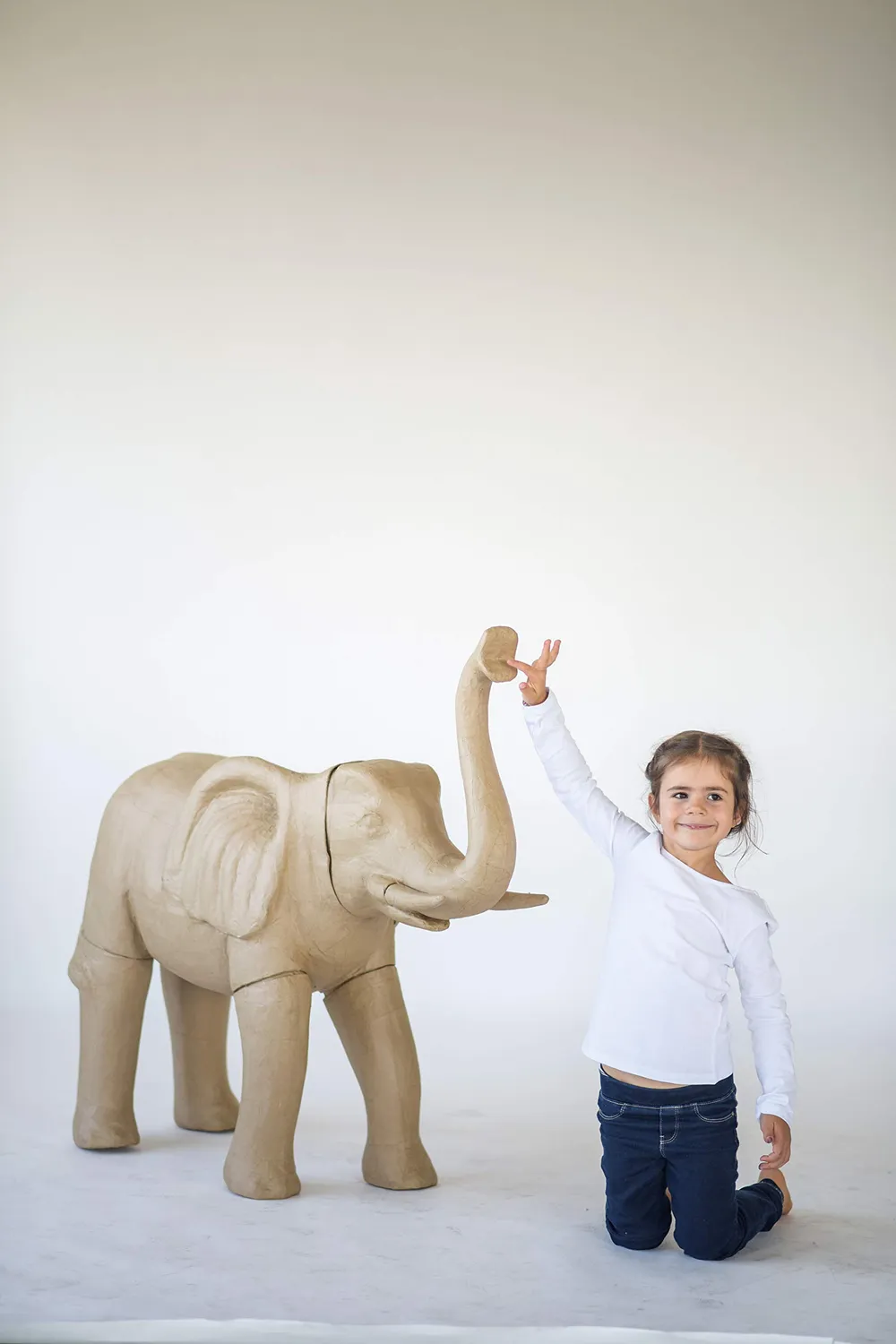 Décopatch Träger XL Elefant Pappmaché 100 cm