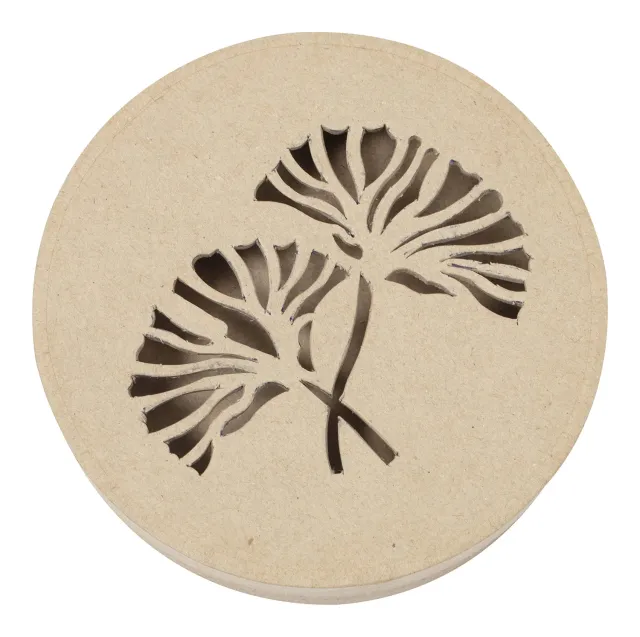 Décopatch BT076C Schachtel rund Pappmaché Rohling 15 cm