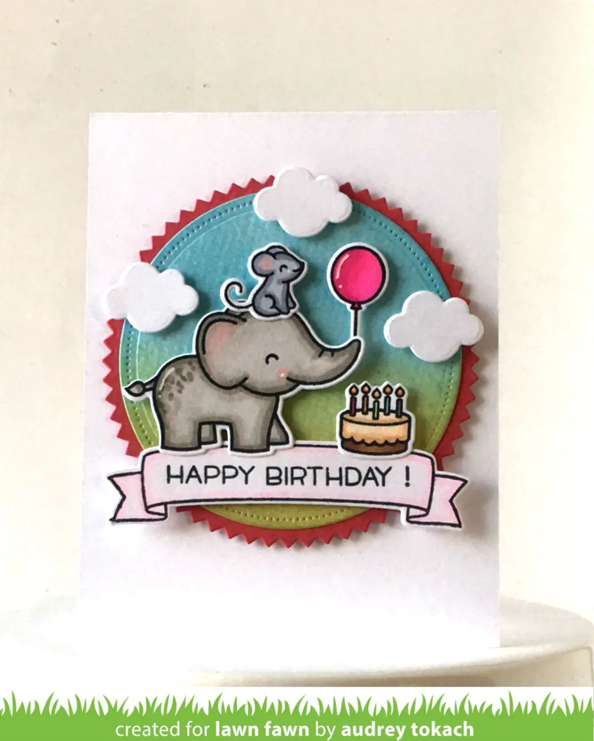 Lawn Fawn Simple Puffy Clouds Stanzen 3-teilig Wolken