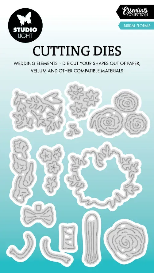 StudioLight Essentials Bridal Florals Stanzschablone