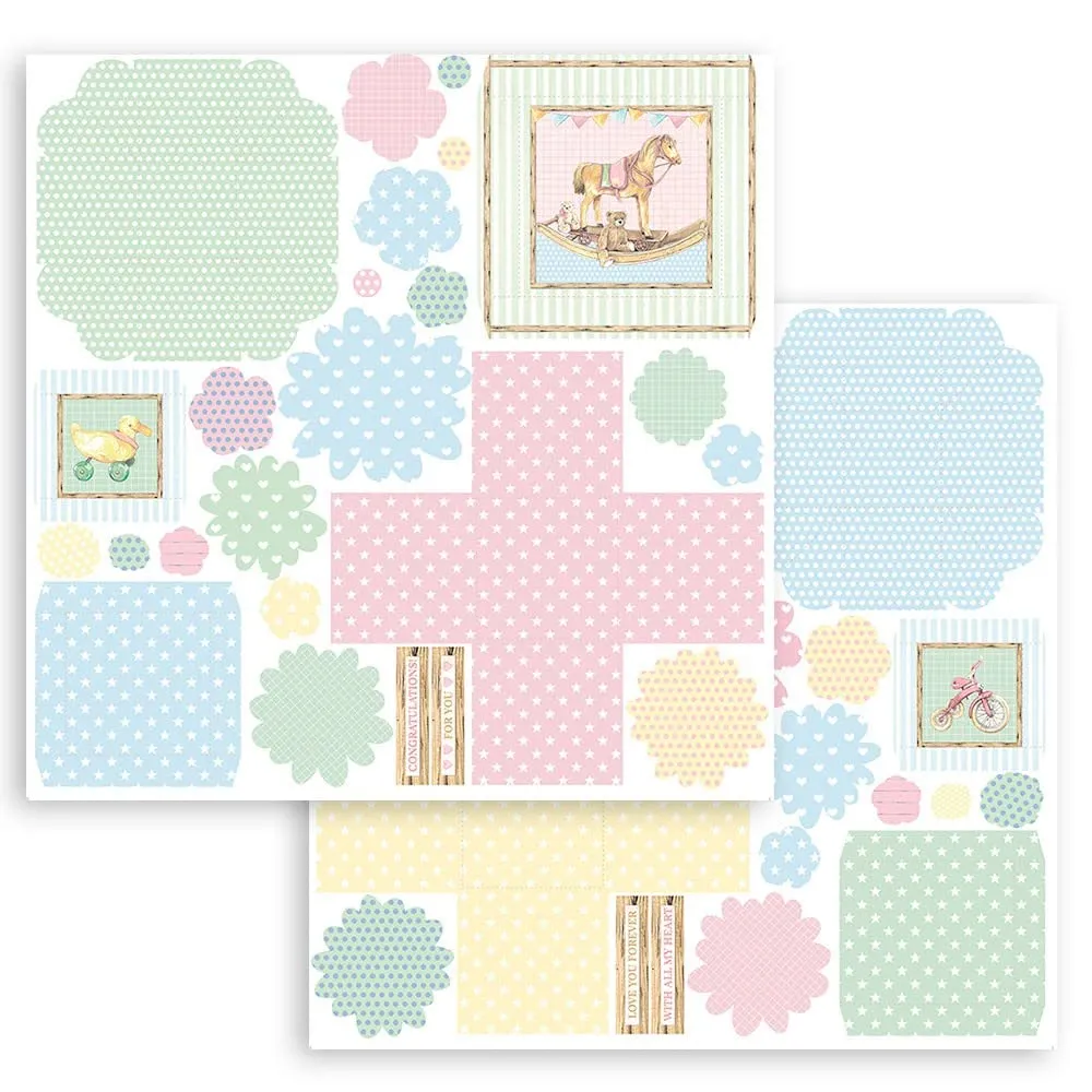 Stamperia DayDream Exploding Box 3D Papier-Kit Boxenbausatz