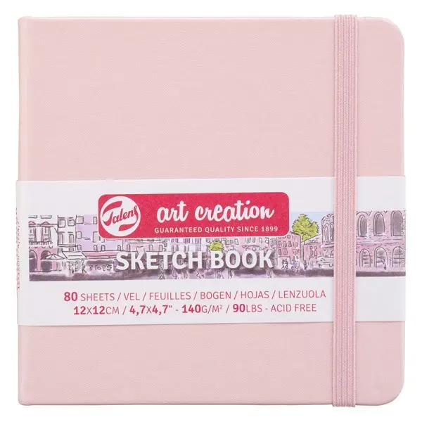 Lavinia Stamps Sketch Book 12x12 blassrosa
