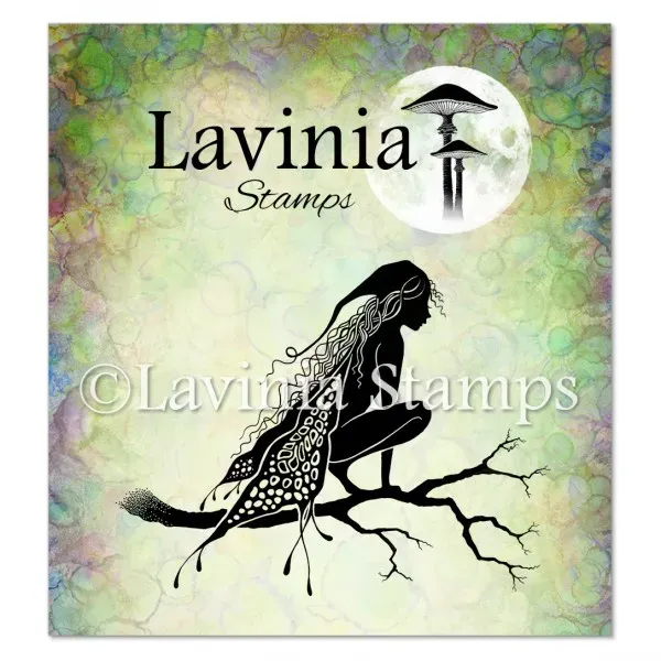 Lavinia Stamps Raven Stempel Rabe schwarz