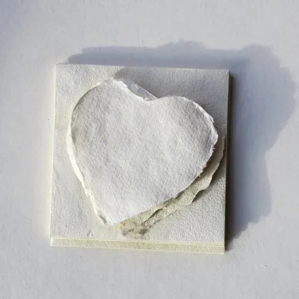 Lavinia Stamps Khadi Hearts Karten Umschläge klein