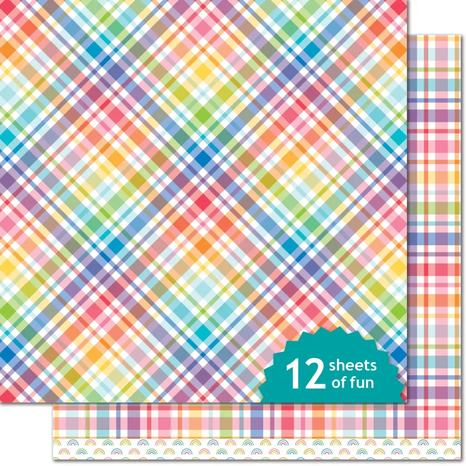 Lawn Fawn Candy Buttons Designpapier 12x12 12 Bogen