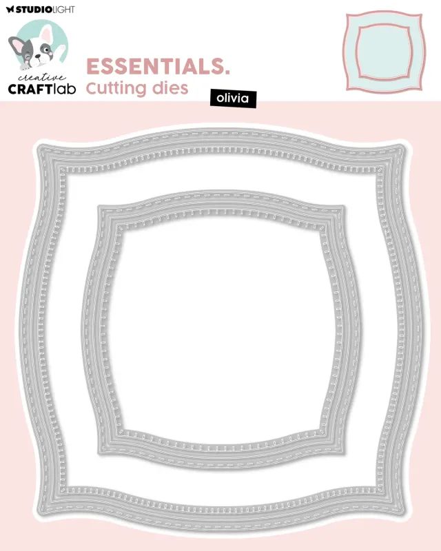 StudioLight Creative Craftlab Essentials Olivia Stanzschablone