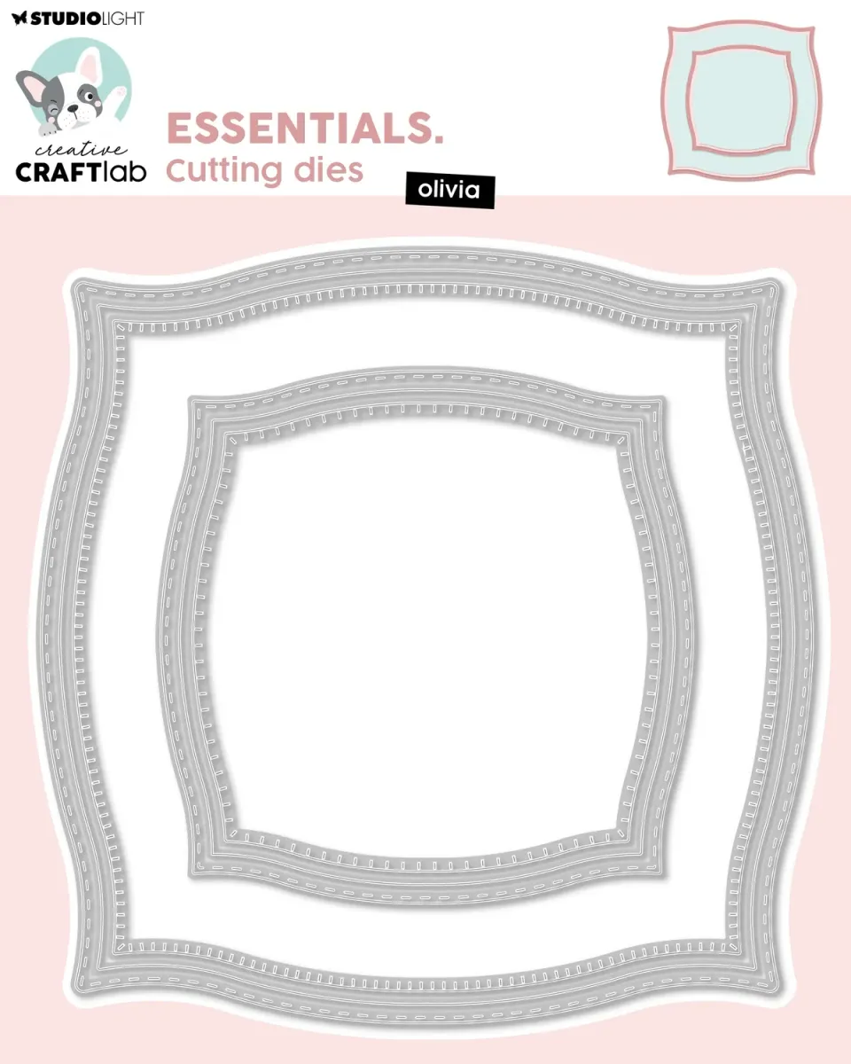 StudioLight Creative Craftlab Essentials Olivia Stanzschablone