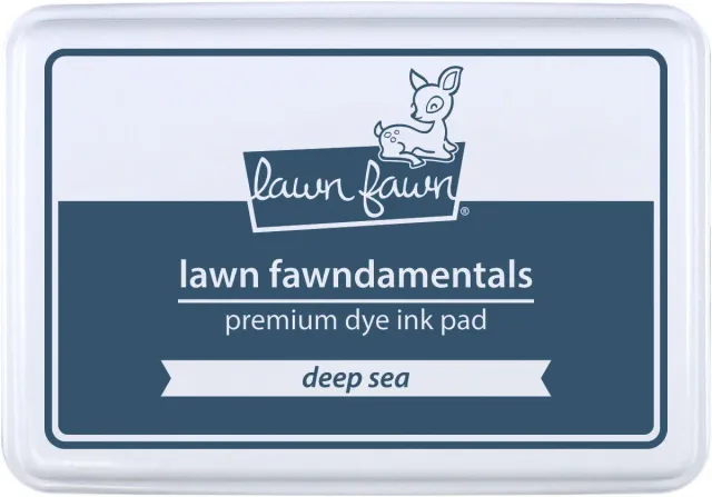Lawn Fawn Deep Sea Stempelkissen dunkelblau