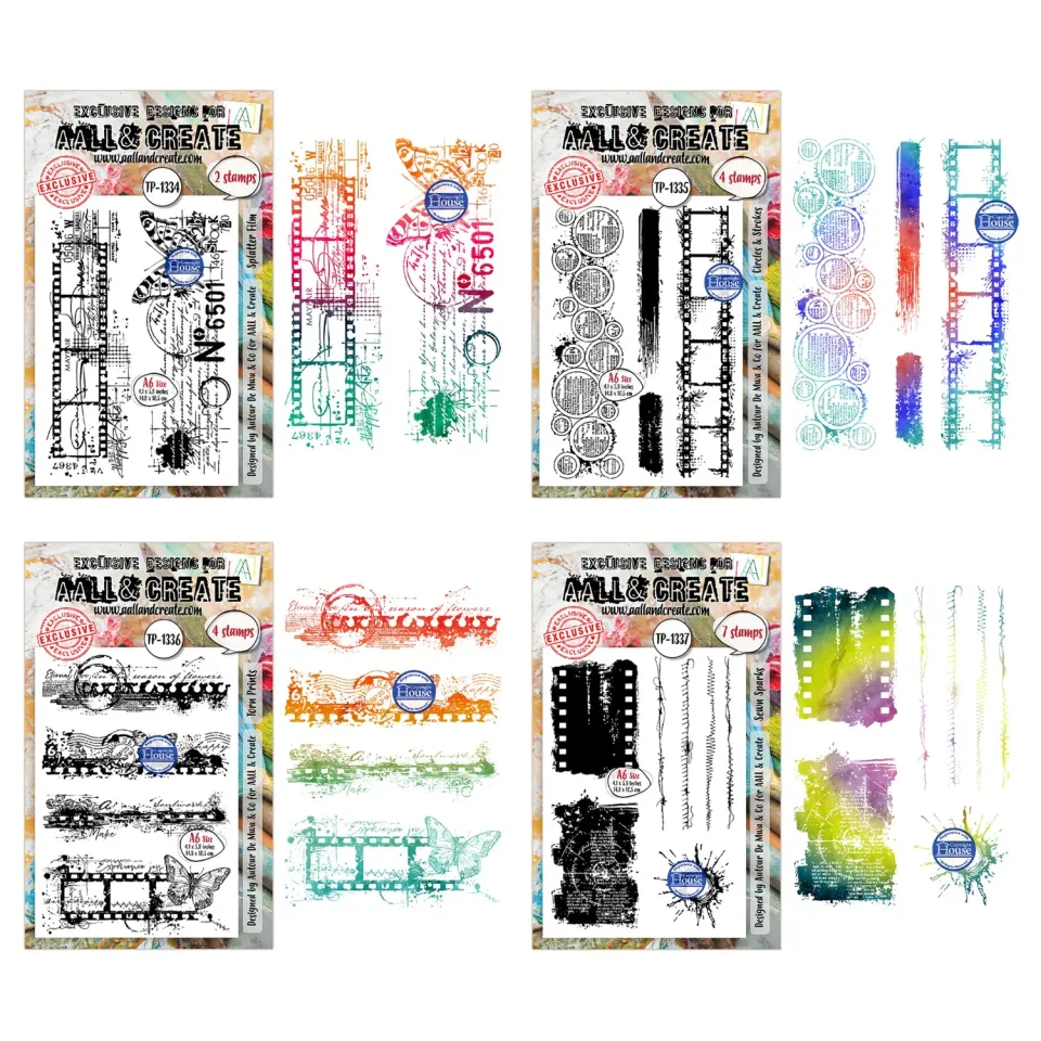 AALL and Create Through the Lens Stempel Bundle A6 Fotoserie