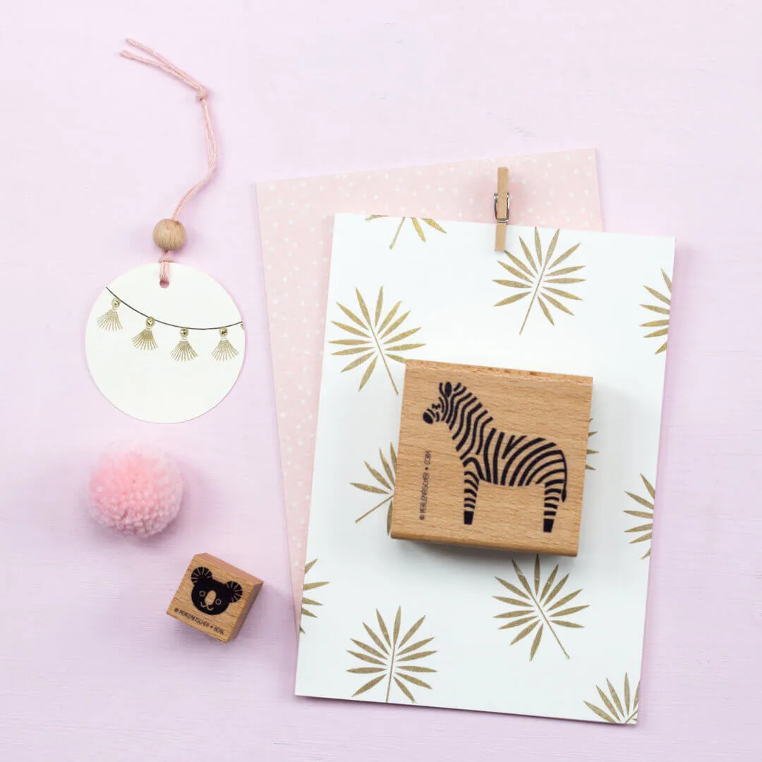 Perlenfischer Quaste Stempel 11x9 mm Boho