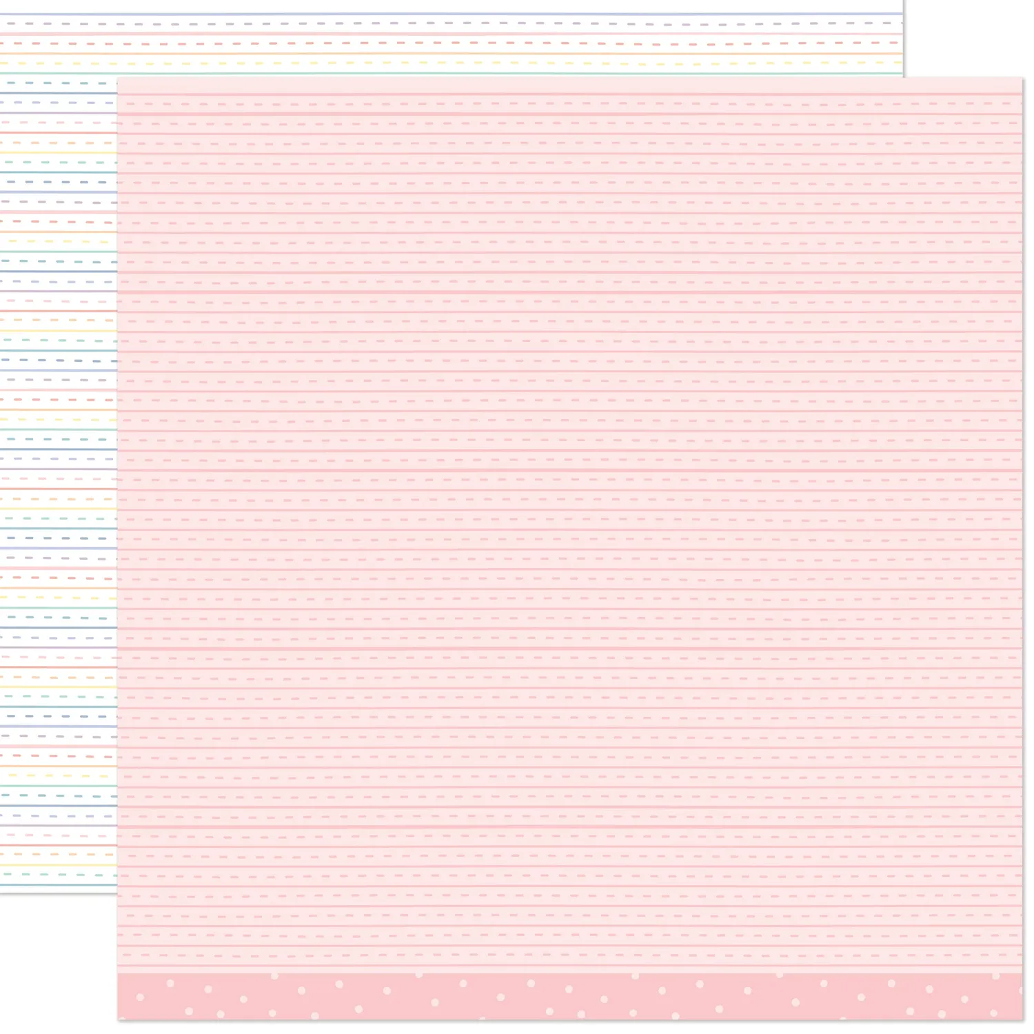 Lawn Fawn Thumbelina Designpapier 12x12 12 Bogen Pastell