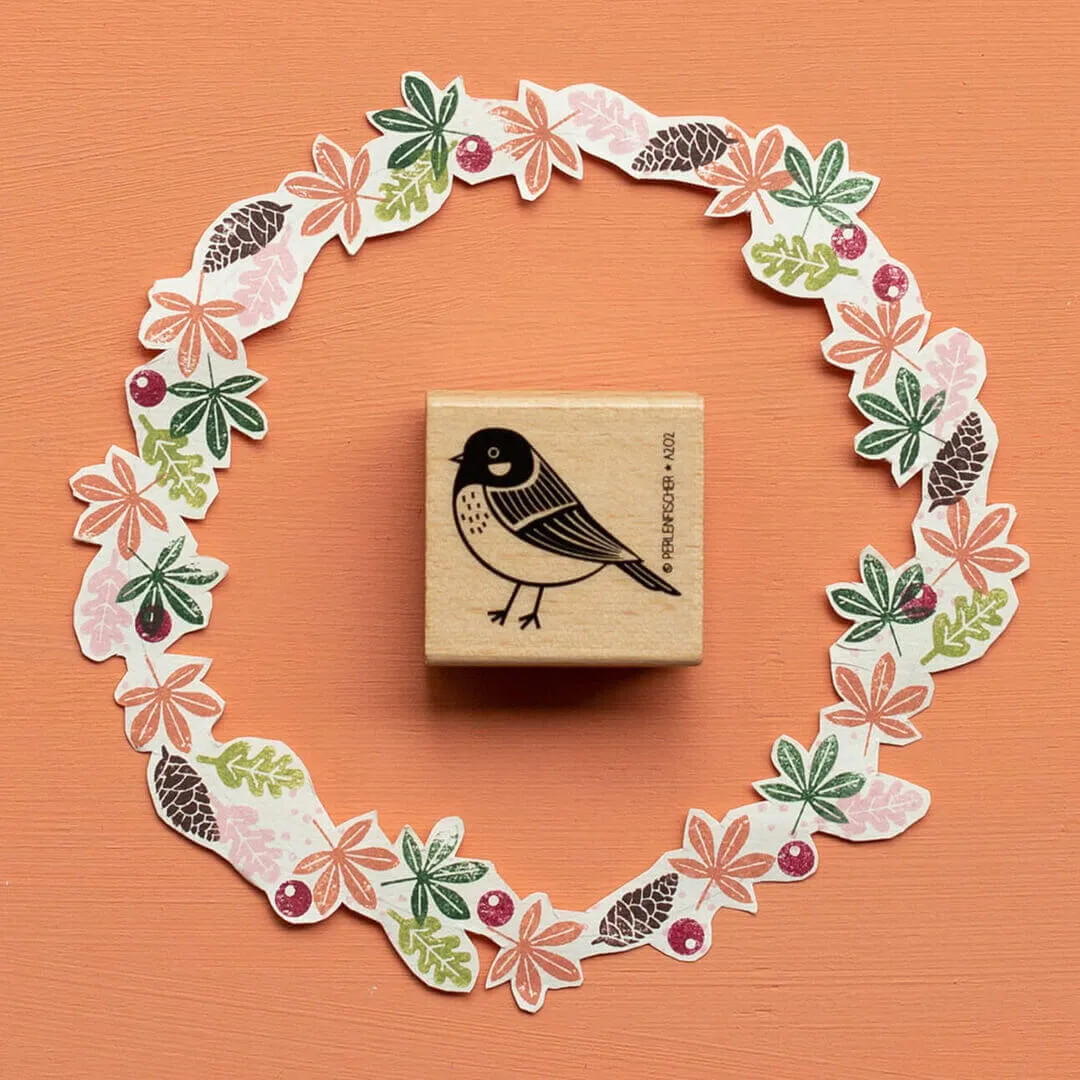 Perlenfischer Beere Stempel 6x6 mm Herbst