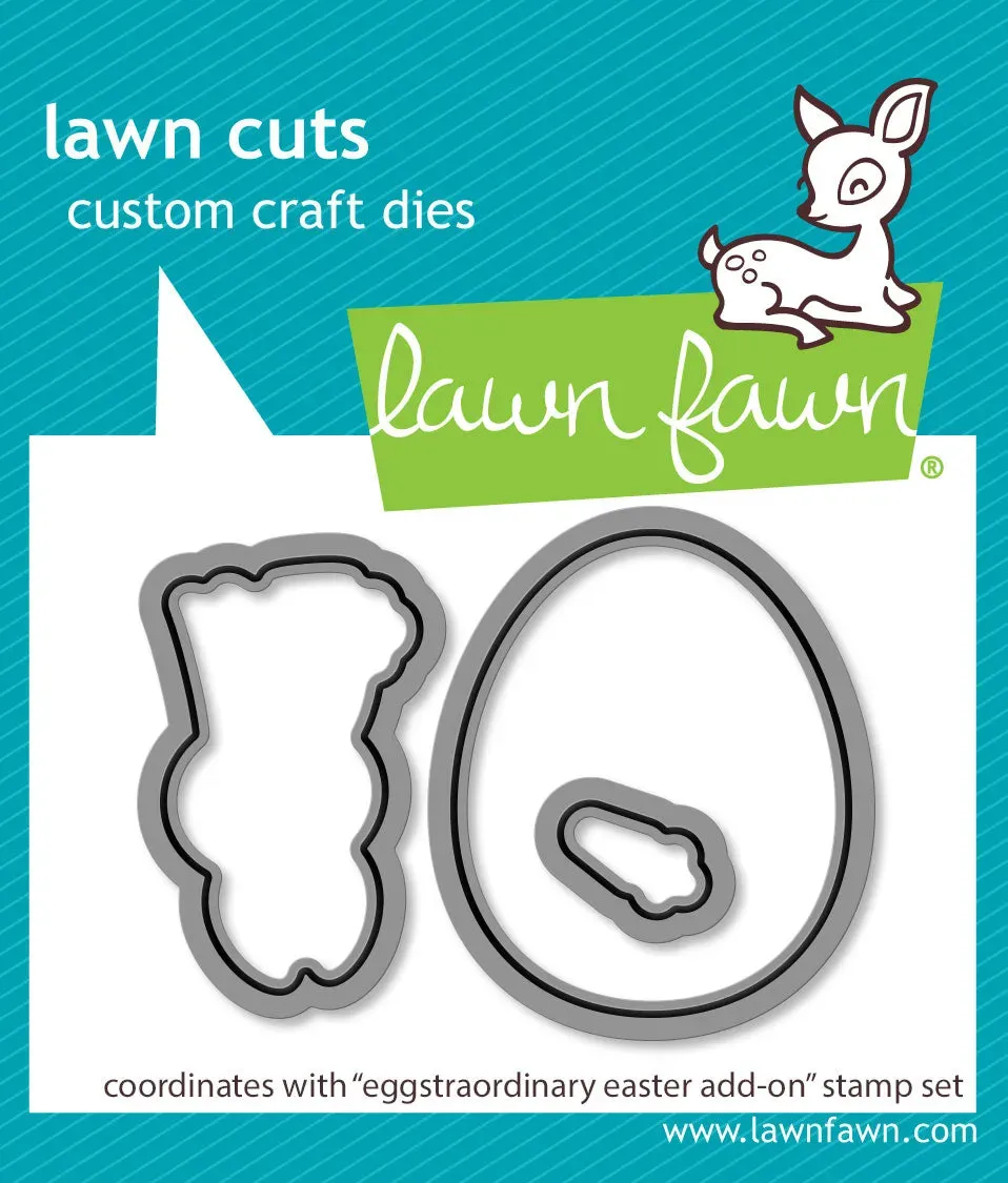 Lawn Fawn Eggstraordinary Easter Add-On Lawn Cuts Stanzen