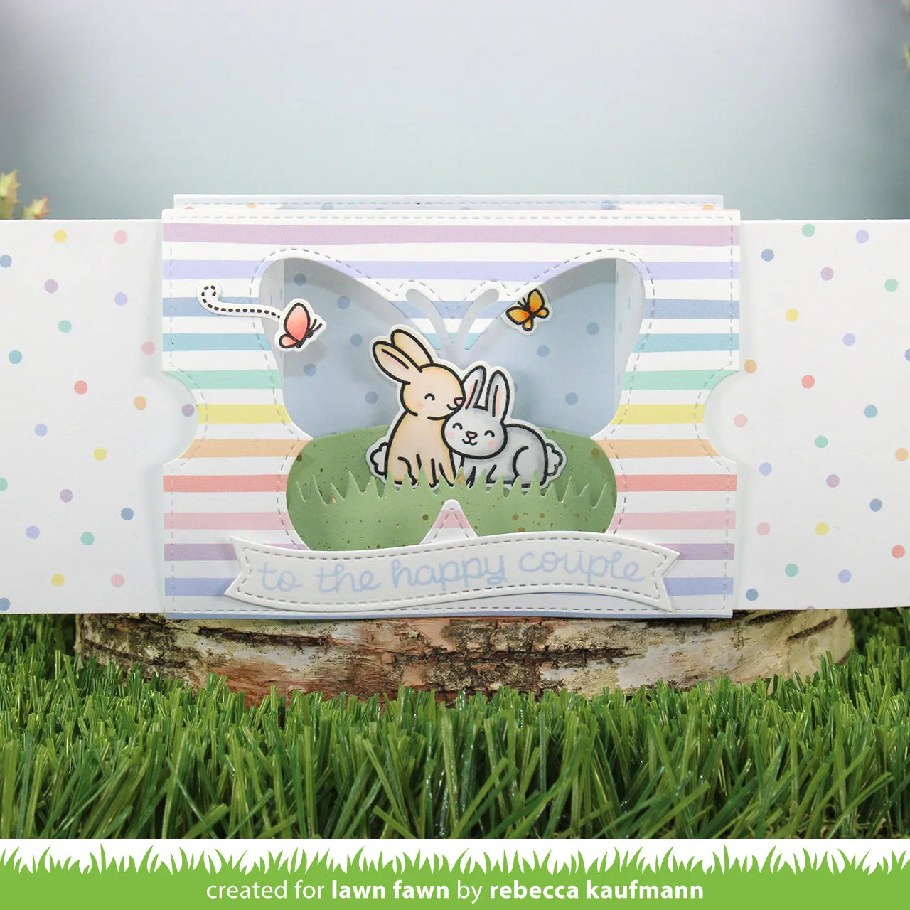 Lawn Fawn Ta-Da Diorama Butterfly Stanzschablonen