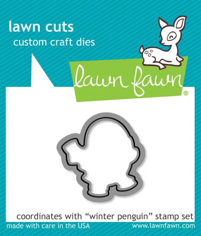 Lawn Fawn Winter Penguin Stanzen-Set Weihnachten