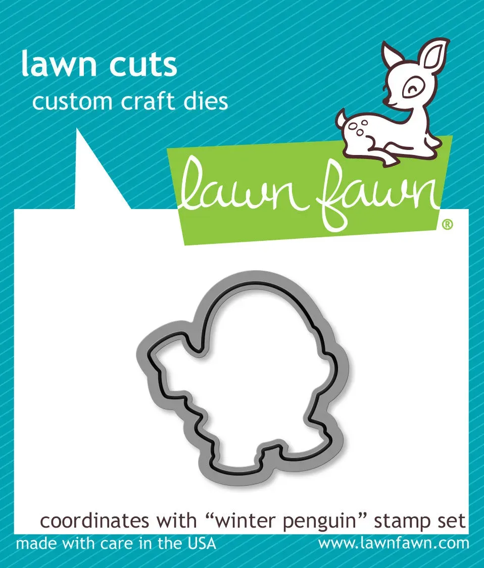Lawn Fawn Winter Penguin Stanzen-Set Weihnachten