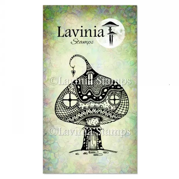Lavinia Stamps Zen Mushroom House Stempel Pilzhaus