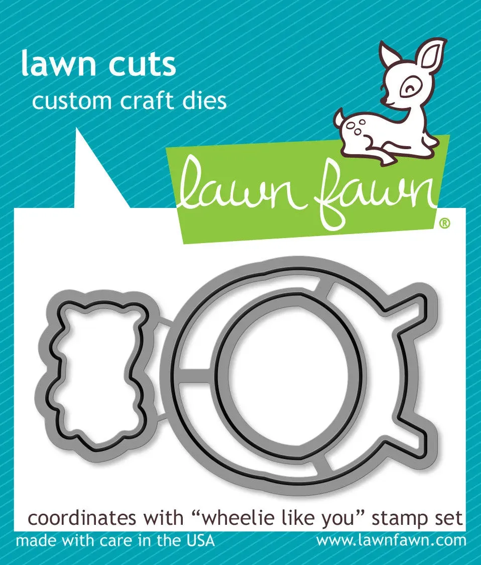 Lawn Fawn Wheelie Like You Lawn Cuts Stanzen