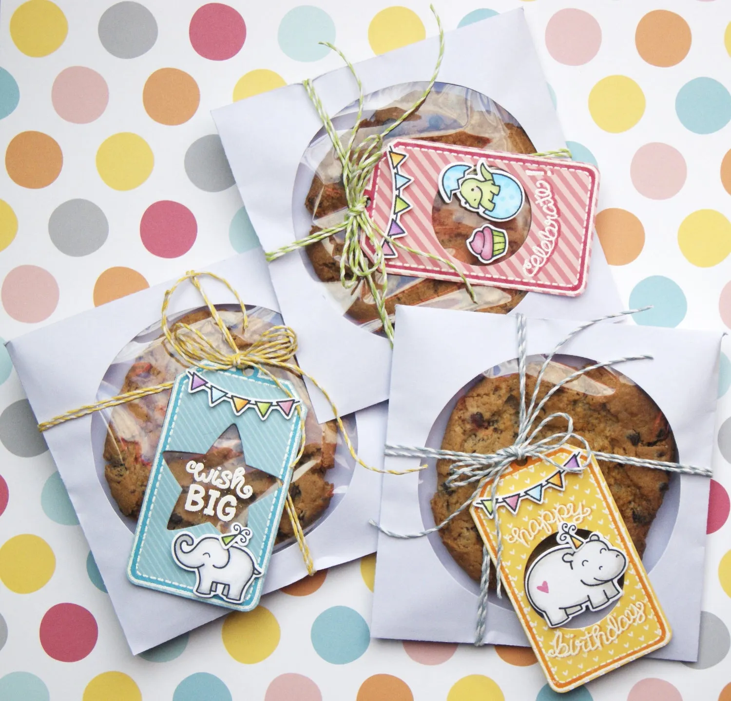 Lawn Fawn Birthday Tags LF663 Klartextstempel Geburtstag