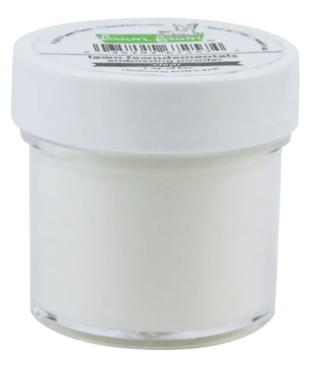 Lawn Fawn Embossingpulver transparent 28g Fein