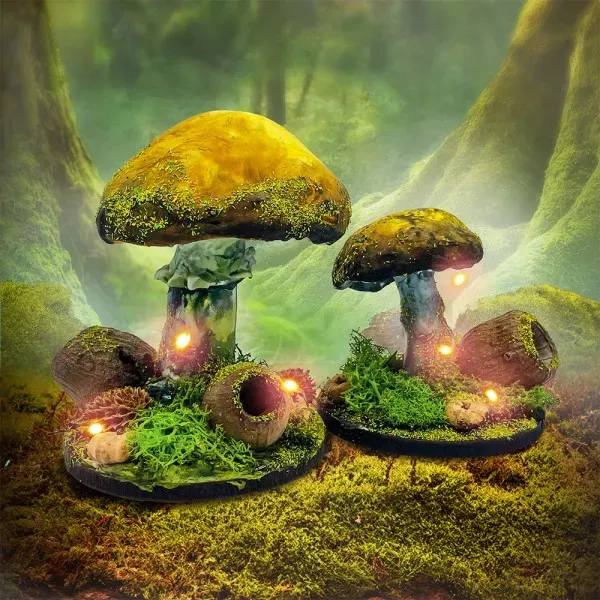 Lavinia-Stamps Enchanted Mushroom Kit Bastelset Warm White