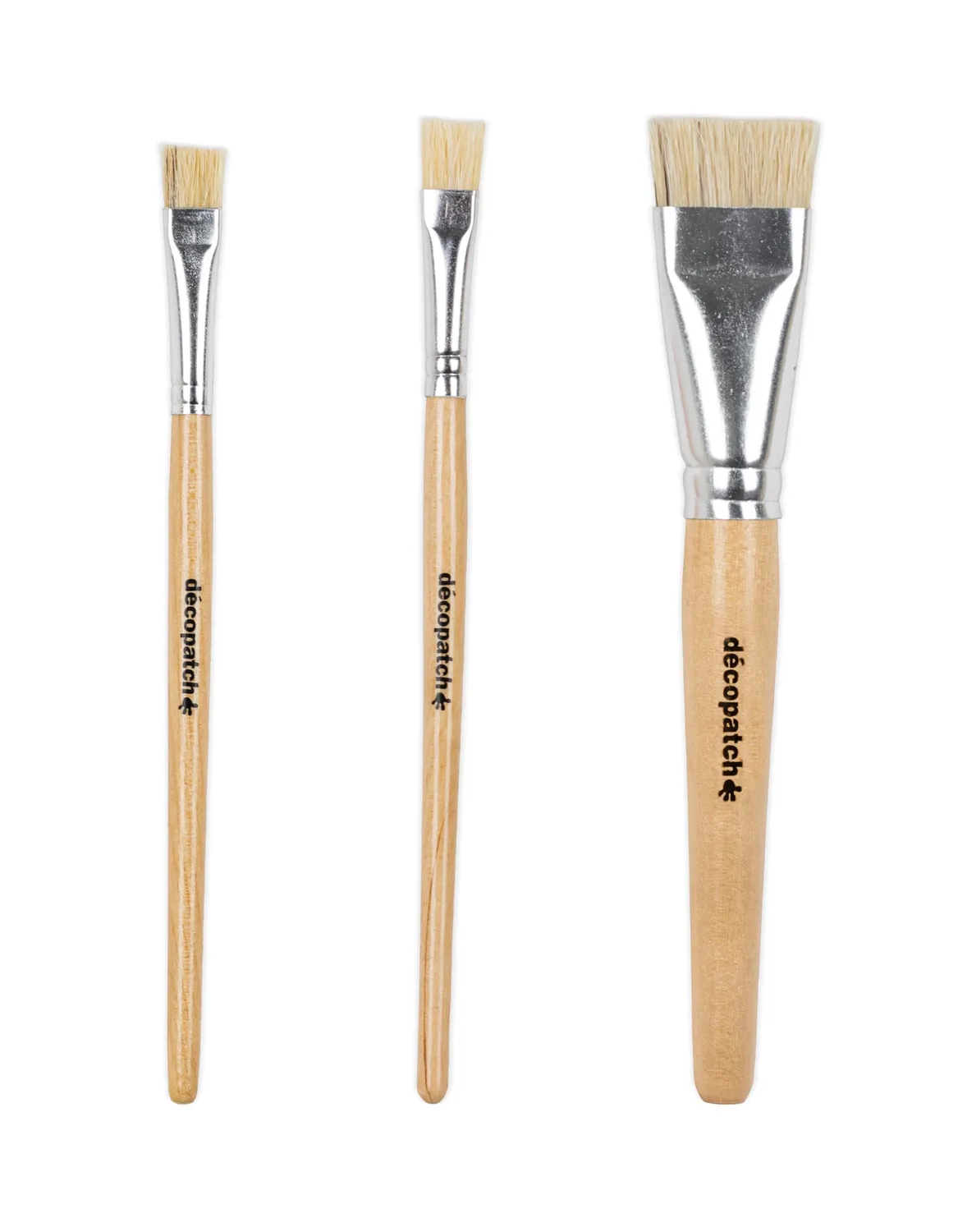 décopatch Pinsel Seide 3er Set unebene Flächen