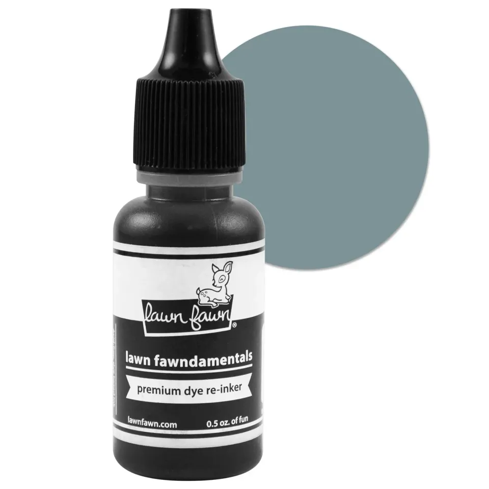 Lawn Fawn Hippo Nachfüller Stempelfarbe Grau 14 ml
