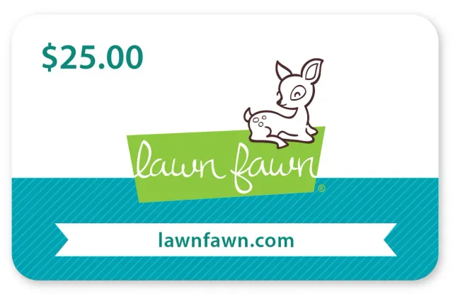 Lawn Fawn Gift Card Geschenkgutschein 25 Dollar per E-Mail