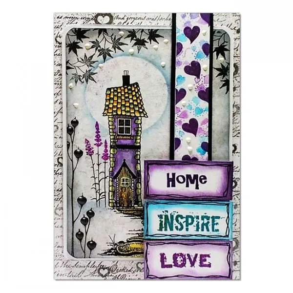 Lavinia Stamps Inspire Me Stempel Spruch Photopolymer