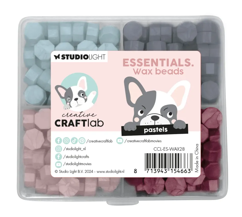 Creative Craftlab Essentials Wachsperlen Pastell Siegelwachs
