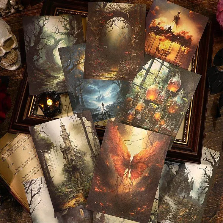 Ieebee Moonlight Fantasy Materialpapier 20 Stück Set