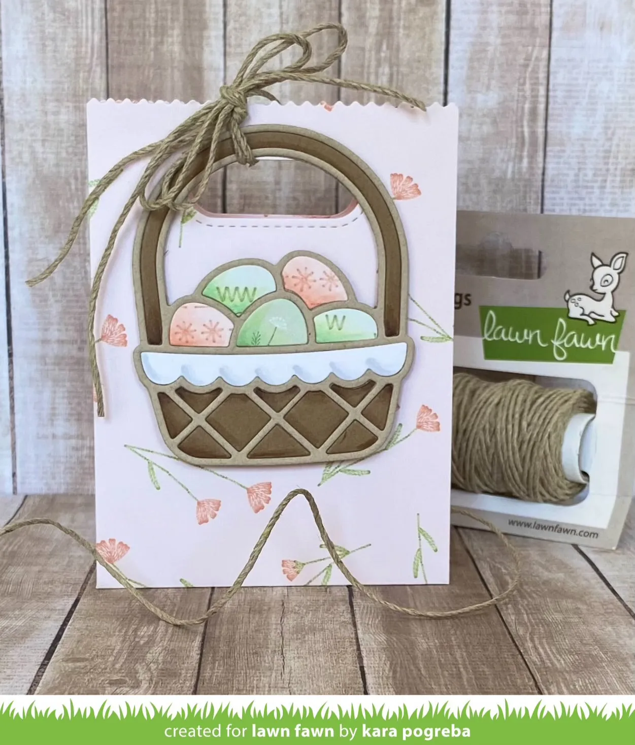 Lawn Fawn Eggcellent Easter Basket Stanzschablonen Ostern