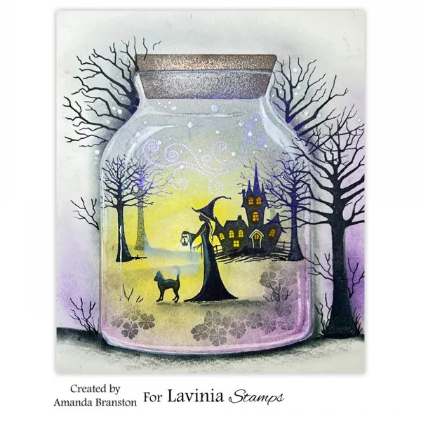Lavinia Stamps Tree of Spirits Small Stempel Baum