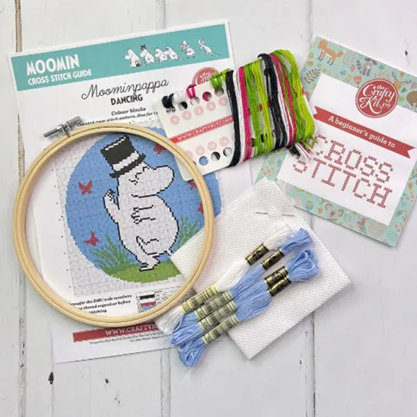 Lavinia-Stamps Moominpappa Dancing Stickset 18cm