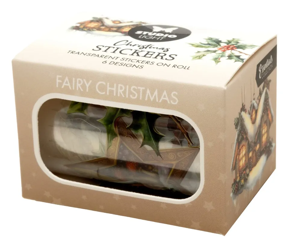 Studio Light Essentials Fairy Christmas Sticker 5 Meter 6 Designs