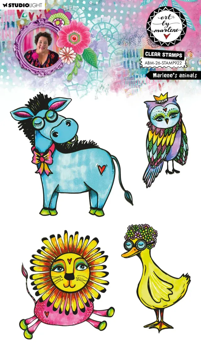 Art by Marlene 2026 Marlene's animals Stempel Tiere