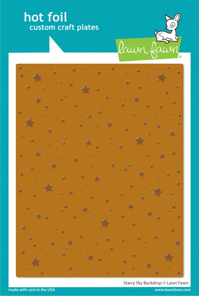 Lawn Fawn Starry Sky Hot Foil Platte Sternhimmel