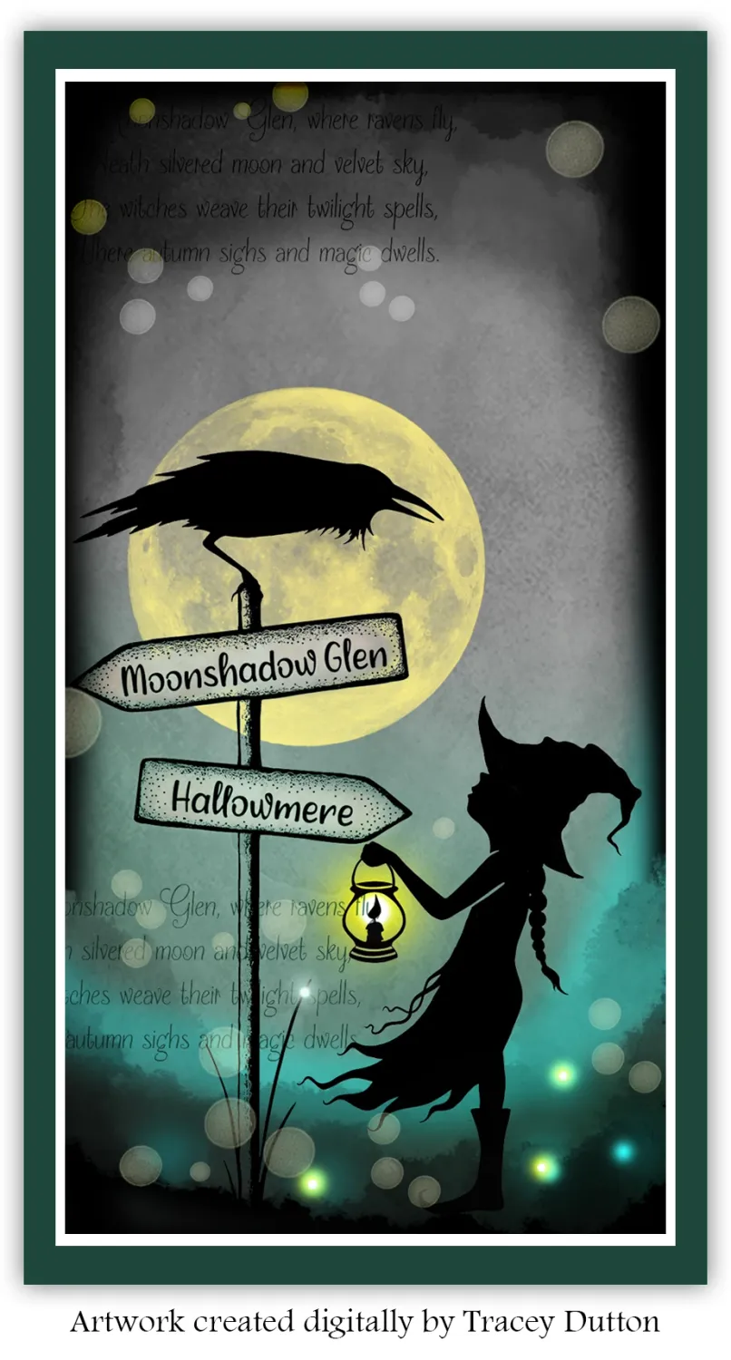 Lavinia-Stamps Hallowmere Stempel Landschaftsmotiv