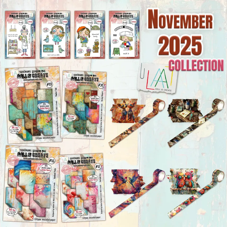 AALL and Create November 2025 Complete Collection Bastelset 12-teilig